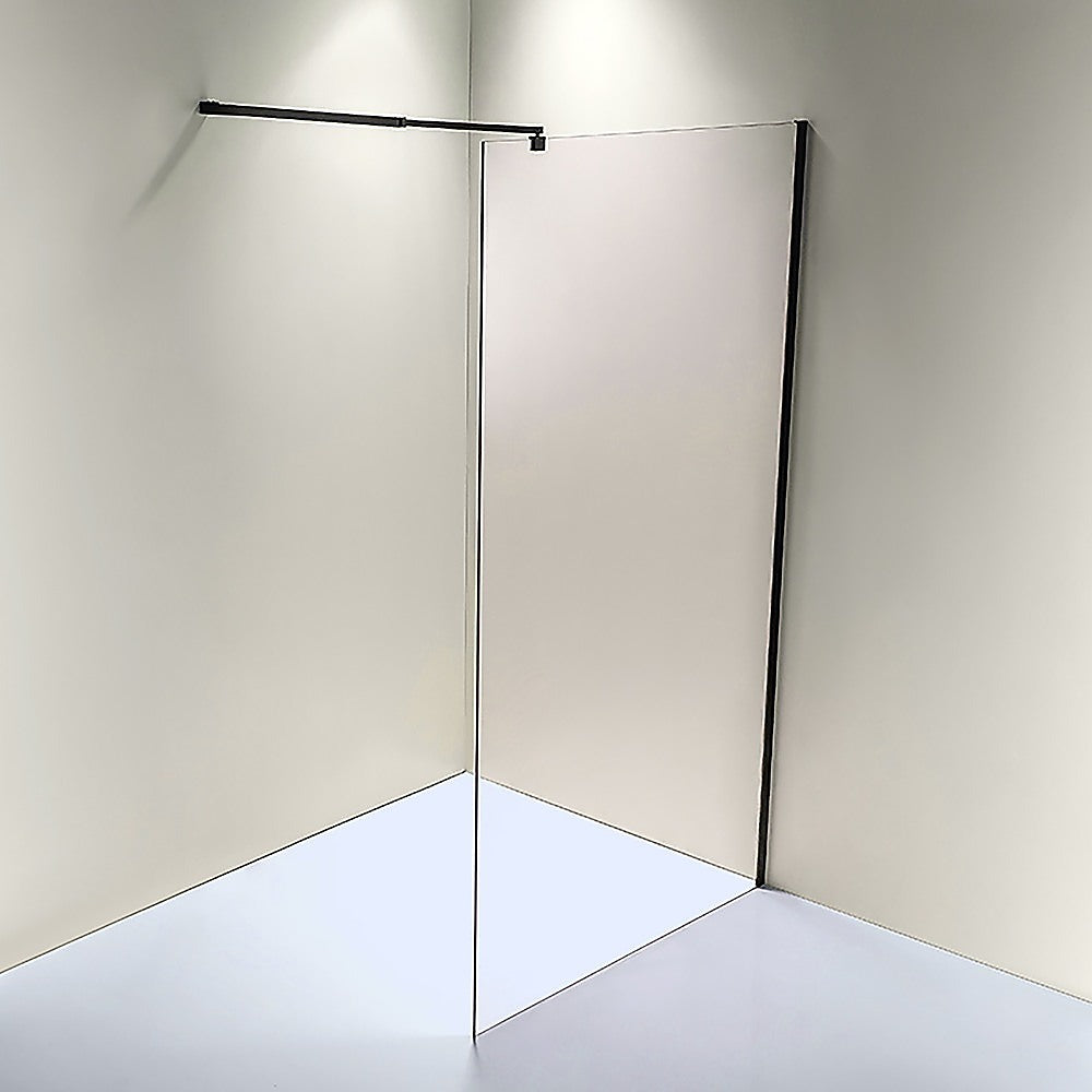 1100 x 2100mm Frameless 10mm Safety Glass Shower Screen