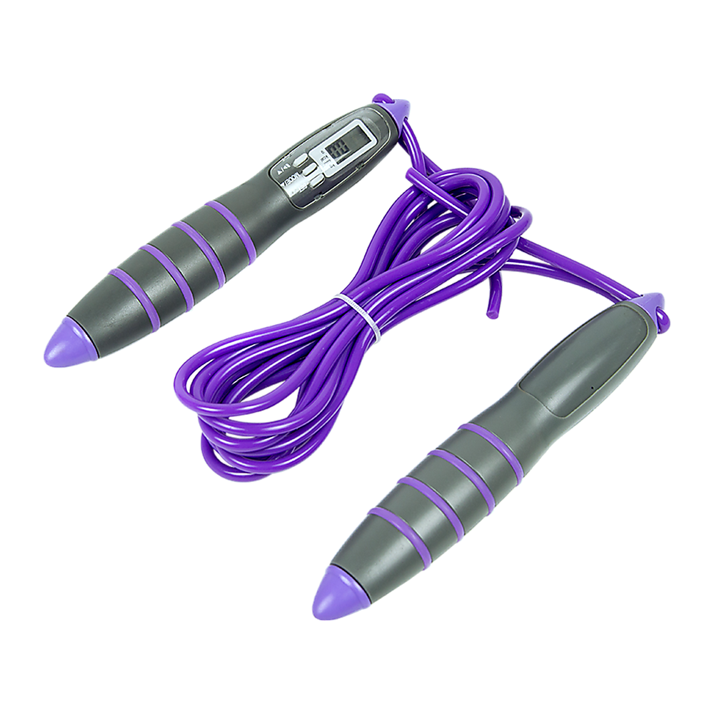 Digital LCD Skipping Jumping Rope - Purple