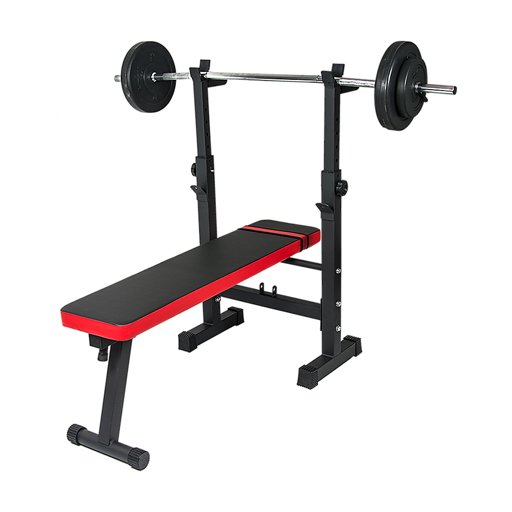 Folding Flat Weight Lifting Bench Body Workout Exercise Machine Home Fitness