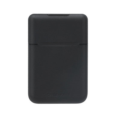 Case-Mate Magnetic Leather Flip Wallet Case - For MagSafe - Black