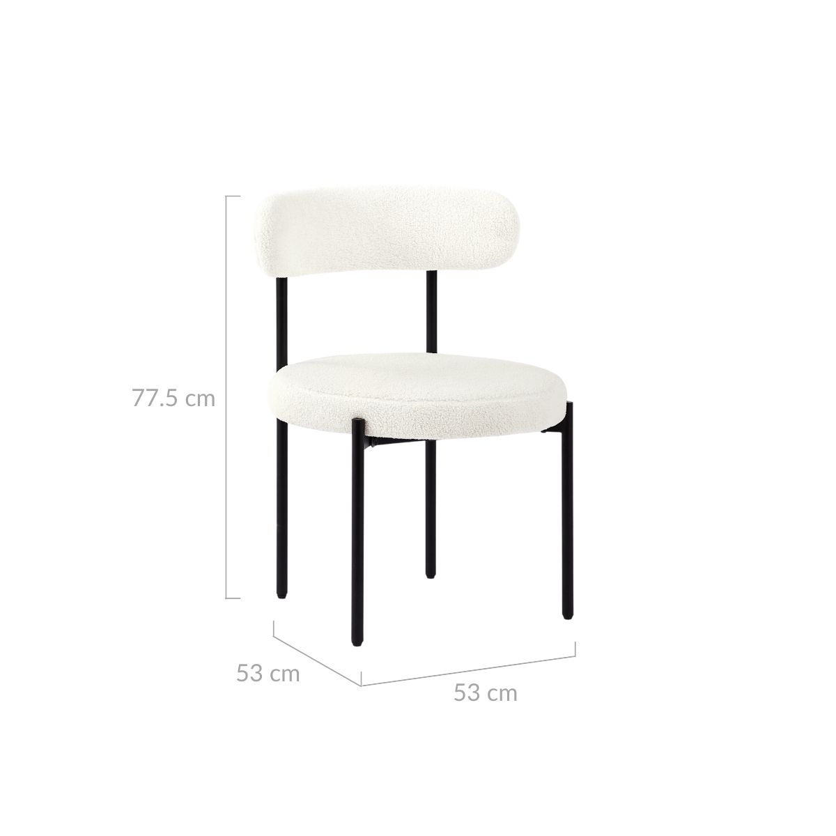 Amia Set of 2 Dining Chair