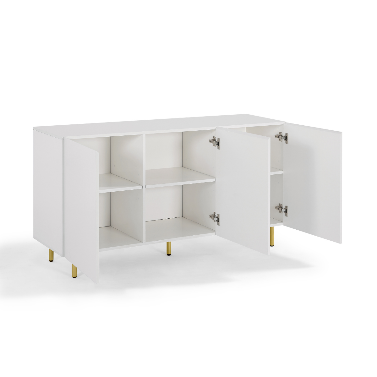 Kori White 3 Door Cabinet