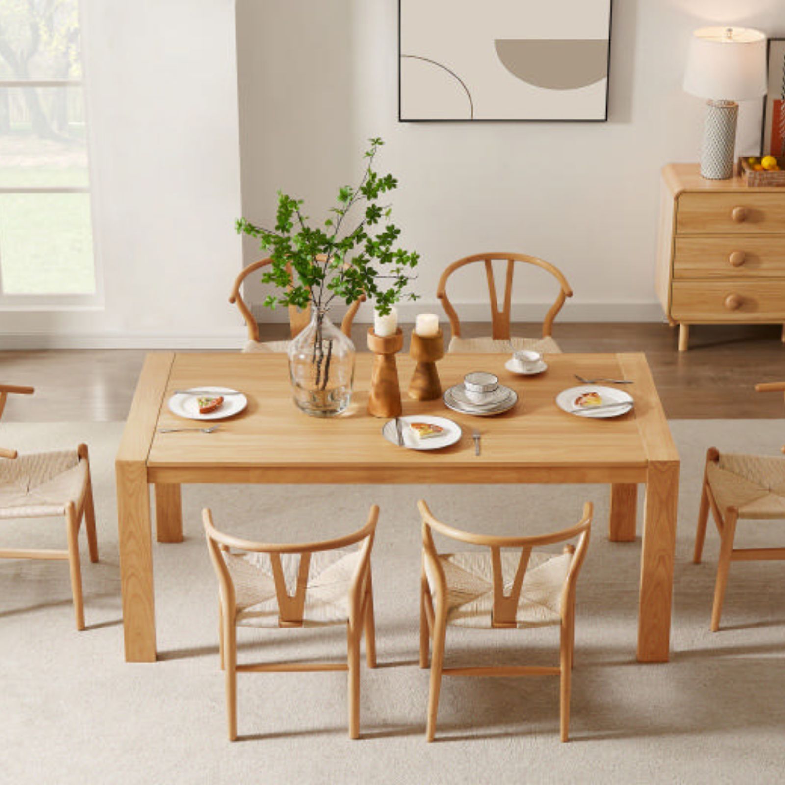 Layton Natural Dining Table