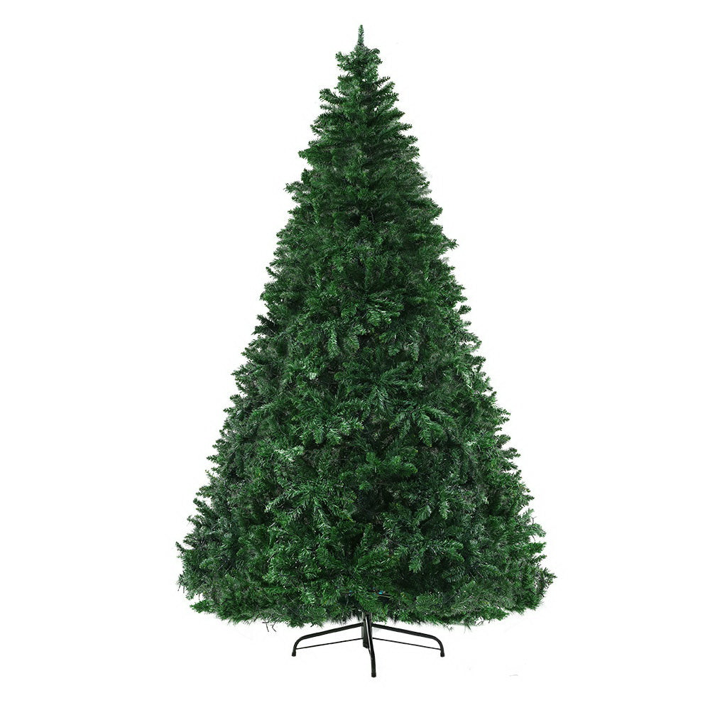 Jingle Jollys Christmas Tree 2.1M Green With 1134 LED Lights 8 Modes Multi Color