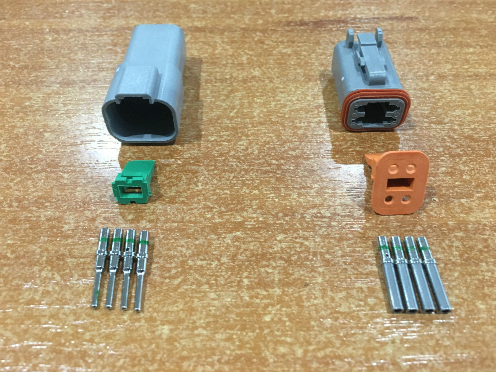 Deutsch DT 4-Way 4 Pin Electrical Connector Plug Kit #DT4 Trailer Waterproof AU