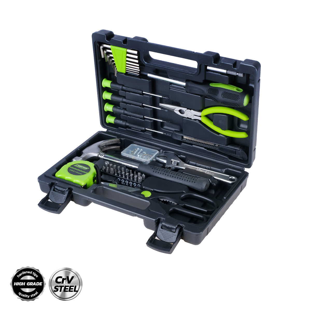 Taipan 41PCE Home Auto Premium Quality Tool Set Case Chrome Vanadium Steel